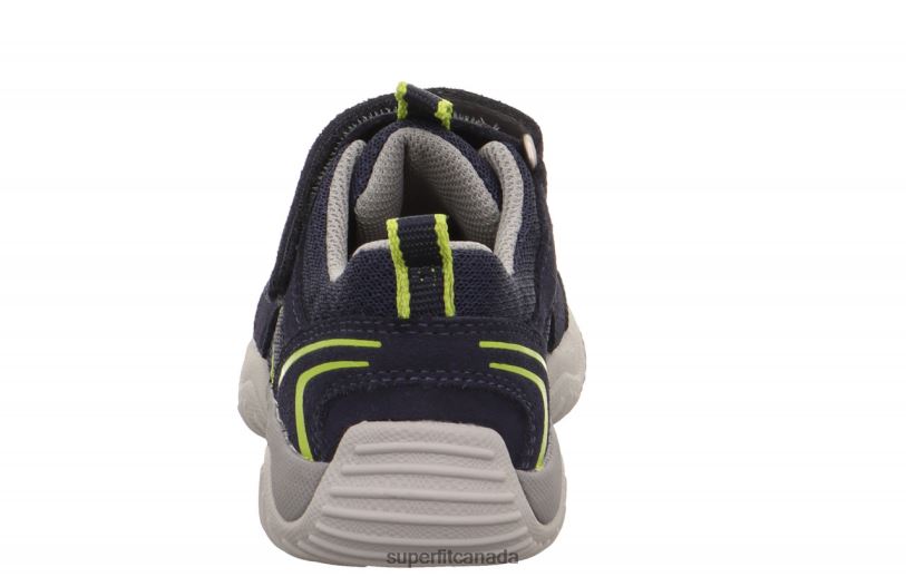 Superfit STORM - Sneakers low with Velcro Fastener Blue/Light Green Low Sneakers24FTT796