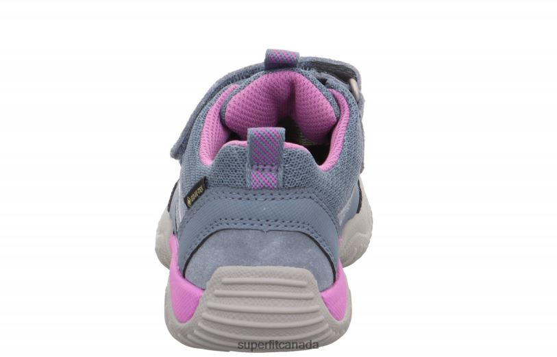 Superfit STORM - Sneakers low with Velcro Fastener Blue/Purple Low Sneakers24FTT818
