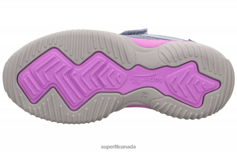 Superfit STORM - Sneakers low with Velcro Fastener Blue/Purple Low Sneakers24FTT818
