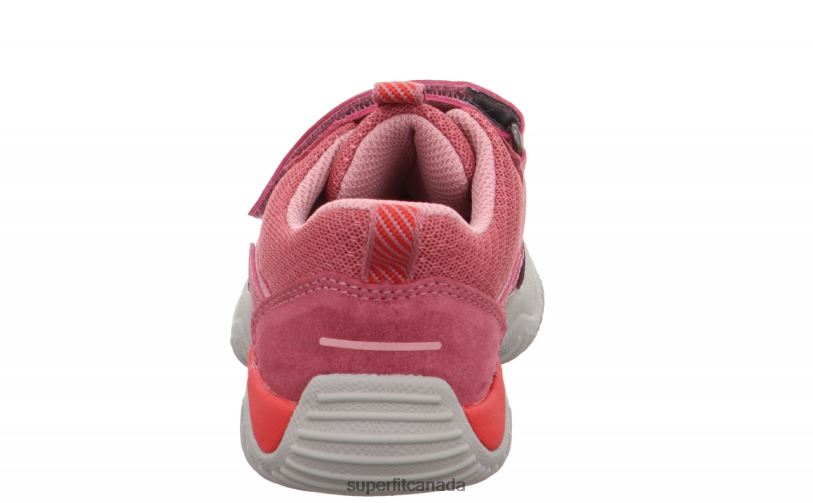Superfit STORM - Sneakers low with Velcro Fastener Pink/Red Low Sneakers24FTT806