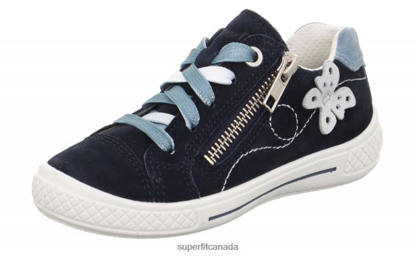 Superfit TENSY - Sneakers low with Zip Blue Low Sneakers24FTT821