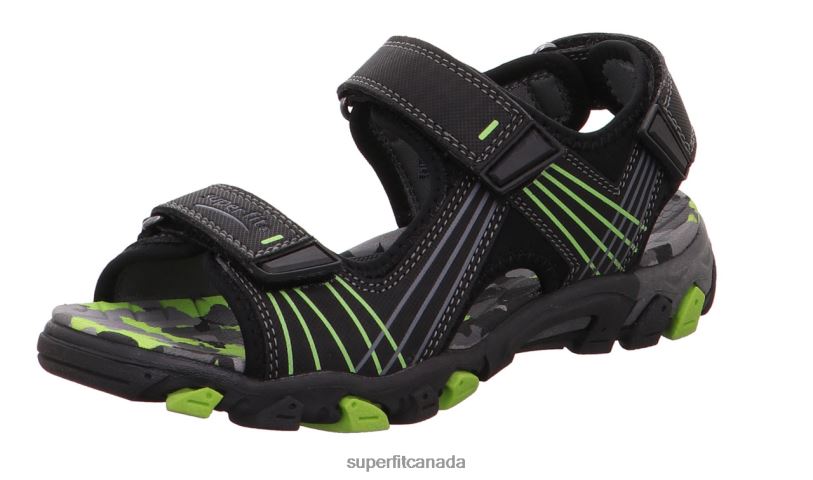 Superfit HENRY - Sandal with Velcro Fastener Black Sandals24FTT655
