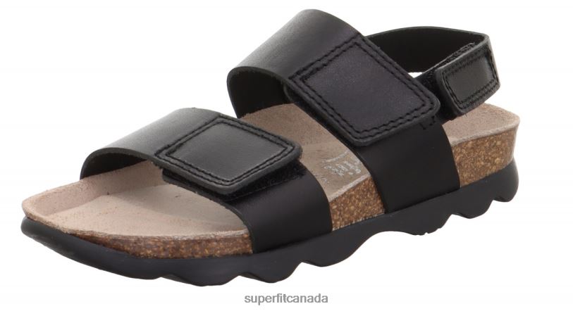 Superfit JELLIES - Sandal with Velcro Fastener Black Sandals24FTT581