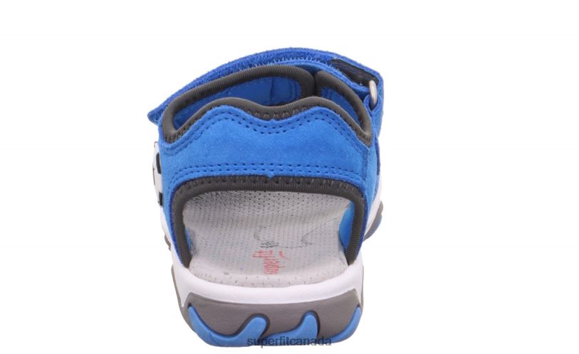 Superfit MIKE 3.0 - Sandal with Velcro Fastener Blue/Grey Sandals24FTT641