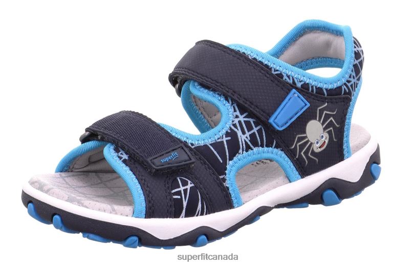Superfit MIKE 3.0 - Sandal with Velcro Fastener Blue Sandals24FTT639