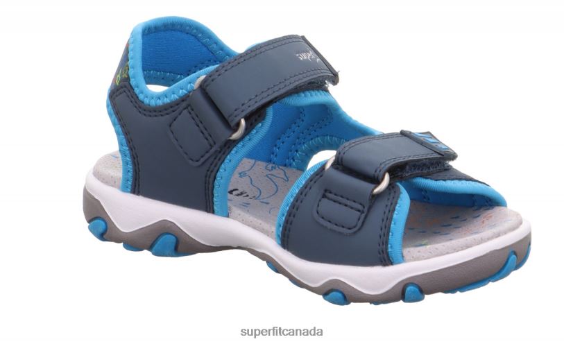 Superfit MIKE 3.0 - Sandal with Velcro Fastener Blue/Turquoise Sandals24FTT621