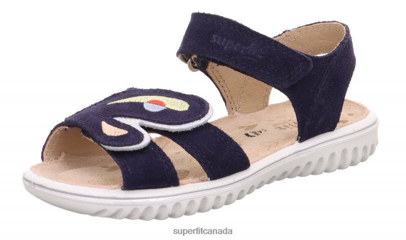 Superfit SPARKLE - Sandal with Velcro Fastener Blue Sandals24FTT652