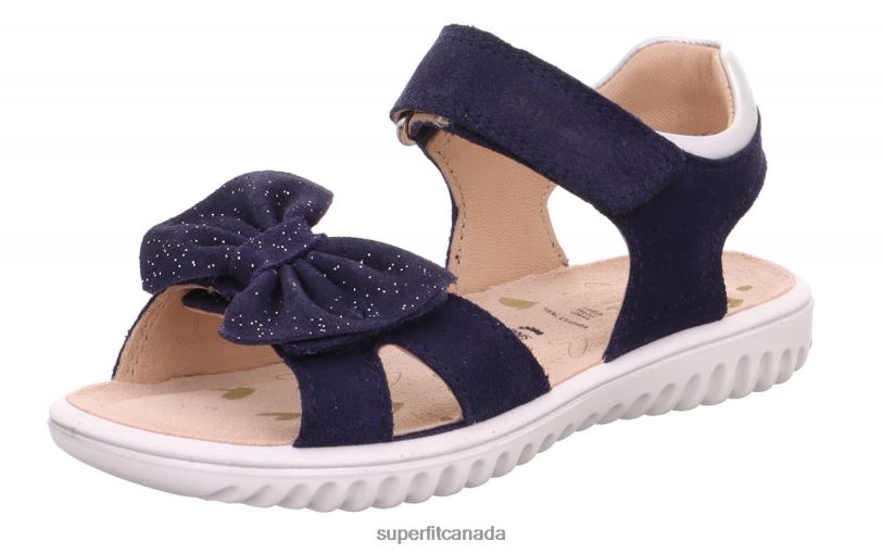 Superfit SPARKLE - Sandal with Velcro Fastener Blue Sandals24FTT683