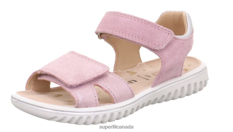 Superfit SPARKLE - Sandal with Velcro Fastener Pink Sandals24FTT686