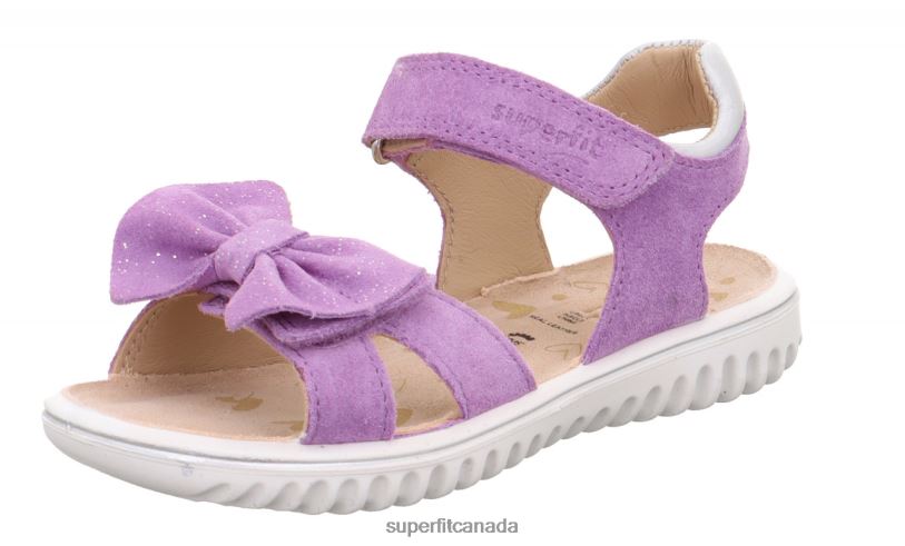 Superfit SPARKLE - Sandal with Velcro Fastener Purple Sandals24FTT632