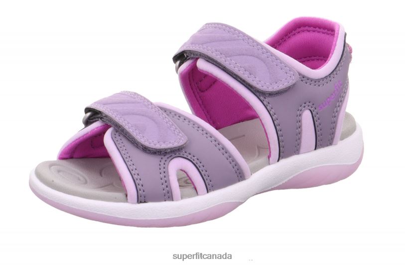 Superfit SUNNY - Sandal with Velcro Fastener Purple Sandals24FTT622