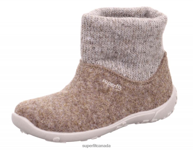 Superfit LUCKY - Slipper with Slip Beige Slippers24FTT596